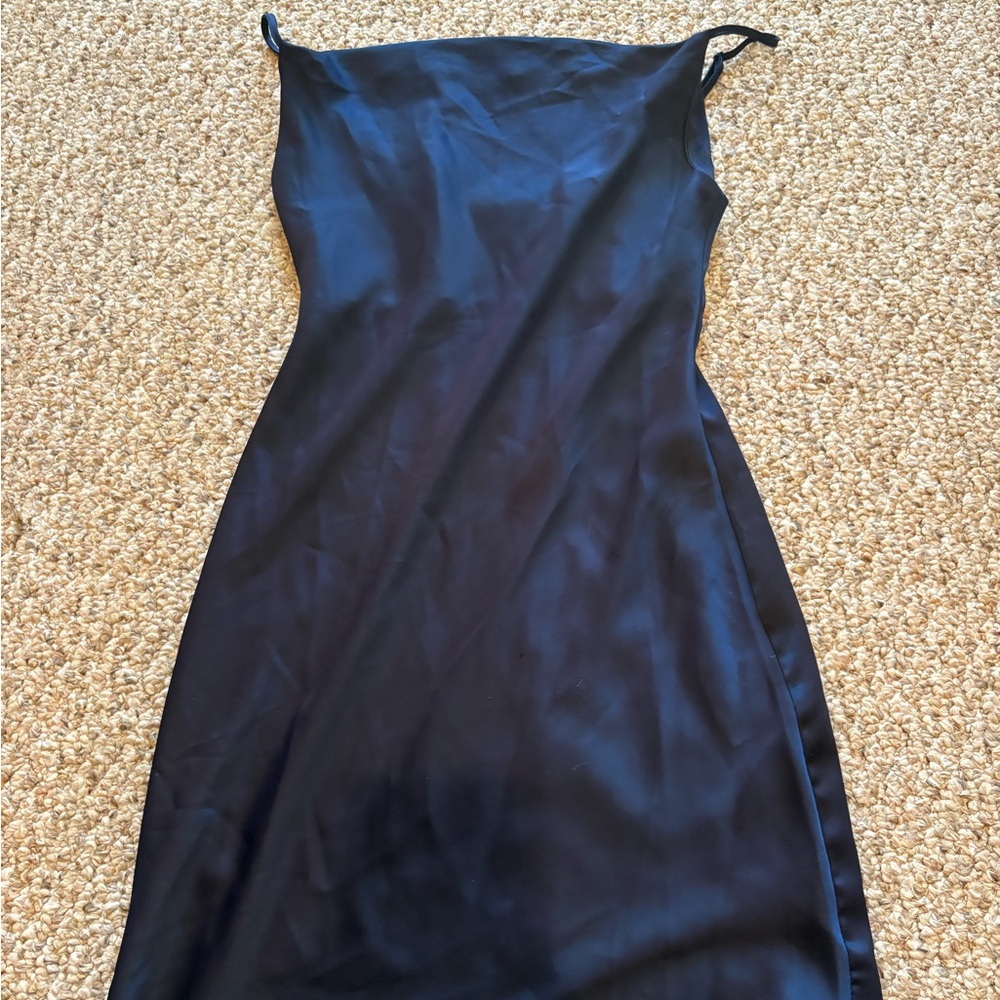 Urban Outfitters Black Strapless Dress